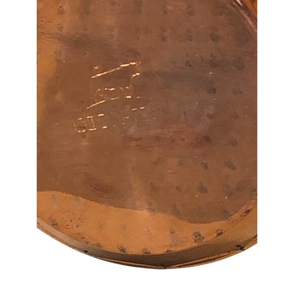 Vintage Copperbull Turkish Coffee Pot Handle Inlaid with Mother of Pearl - Picture 16 of 16